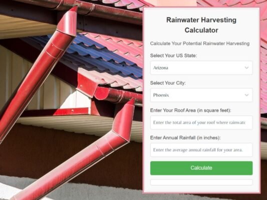 Rainwater Harvesting Calculator